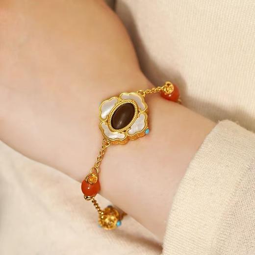 四合如意首饰 平安坠平安链 商品图2