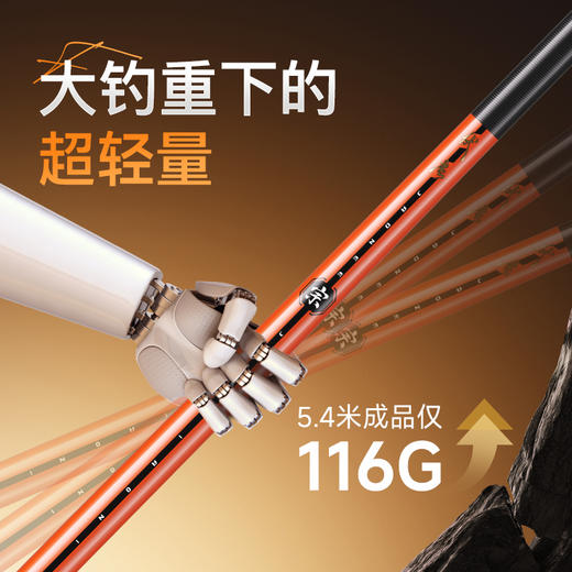 佳钓尼伏魔宗综合竿超轻超硬高碳台钓手竿 商品图4