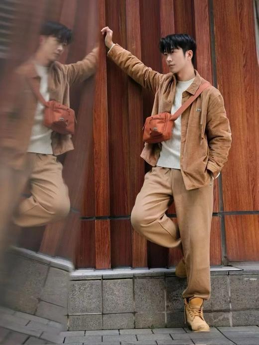 小鱼 防水牛津布方形休闲斜挎包单肩包 Z-15397 商品图3