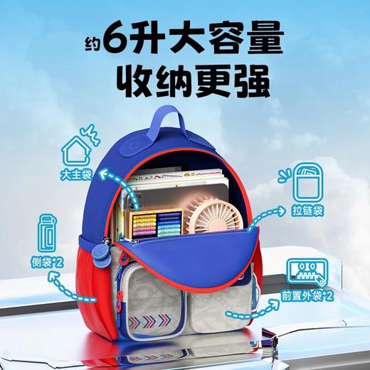 GERM保时捷幼儿园书包男女孩宝宝外出轻便出游大容量双肩包 商品图2