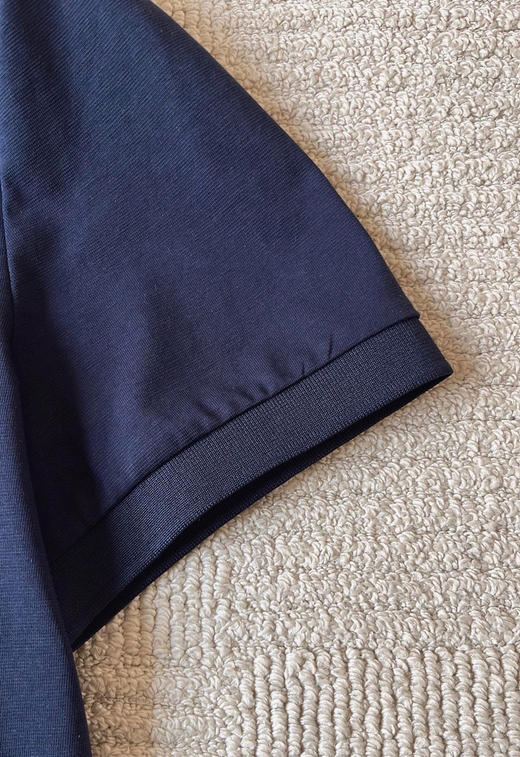 525-1 仅剩M亏清不退换 父爱如“衫”  EA纯圆正 商务休闲 男士翻领polo衫 新面料polo短袖 商品图11