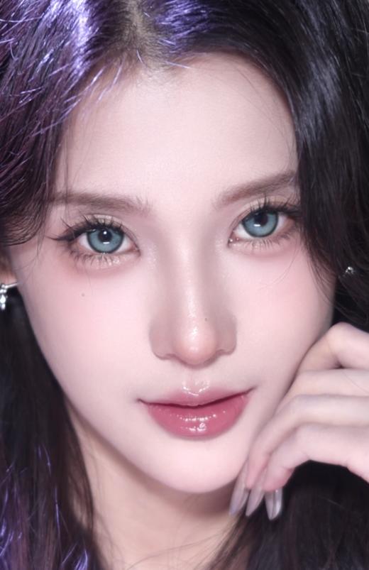 Allecon年抛款式 · 冰晶蓝&灵毒绿&星轨褐· 14.5mm白狮参考着色待测 韩产2片 商品图9