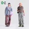 2楼素然防泼水薄尼龙宽松直筒裤吊牌价1750 商品缩略图0