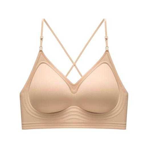 【今夏必入！全新软科技支撑🔥】3种穿法解锁美背自由！隐形无痕聚拢内衣，穿出自信露背女神✨u型美背内衣 2025夏季细肩带聚拢大露背隐形无痕挂脖防走光文胸 商品图6