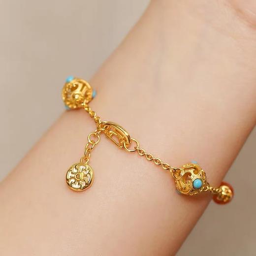 四合如意首饰 平安坠平安链 商品图4