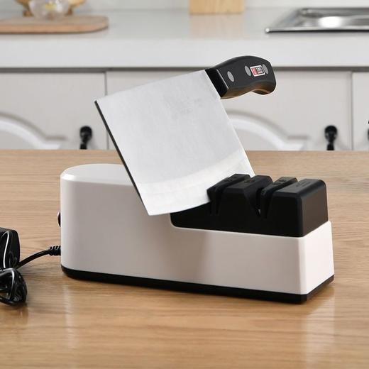 【货号02061】新款磨刀神器家用电动磨刀器快速磨刀石全自动快速便携小型磨刀机 商品图5