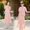 新中式国风改良旗袍夏季2025新款小个子气质独特连衣裙XXL3117 商品缩略图3
