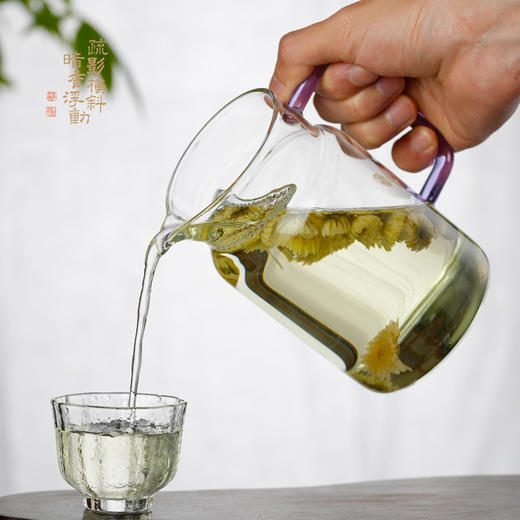 暗香疏影/北海煮茶器/高硼硅玻璃大号煮茶月牙过滤煮茶器700ml 商品图3