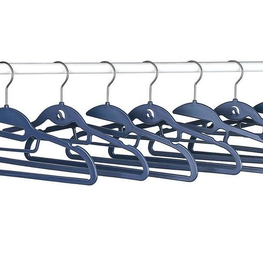 【悦惠精选】MM多功能橡胶漆防滑衣架50个装 商品图1