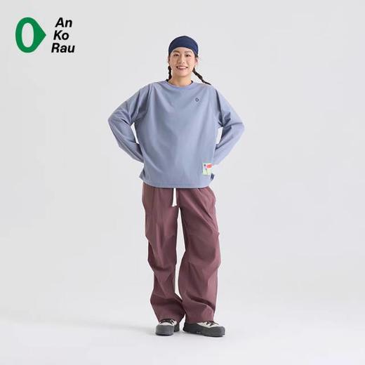 2楼素然防泼水薄尼龙宽松直筒裤吊牌价1750 商品图1