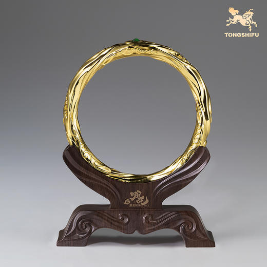 铜师傅 正版授权《哪吒之魔童闹海》乾坤圈 潮玩铜摆件 哪吒周边 商品图1