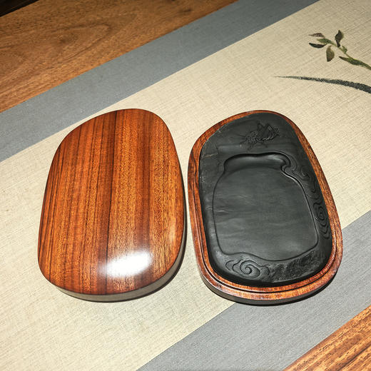 蝈蝈随形歙砚 商品图0