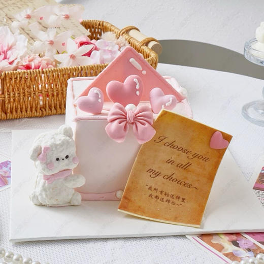 一份情书表白主题蛋糕 商品图0