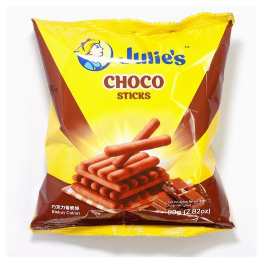 茱蒂丝（巧克力味）香脆条饼干80g 商品图0