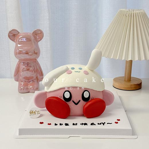 玉桂狗星之卡比结合卡通立体蛋糕-低糖处理无添加 商品图1