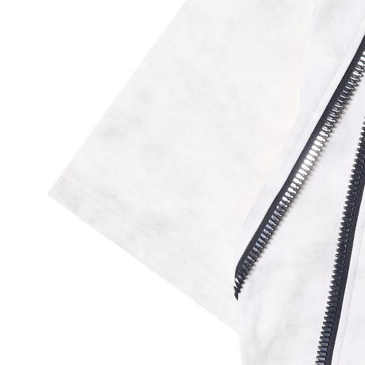 T3596夏季高级感新款男士痞帅立体字母拉链圆领短袖T恤百搭潮流上衣 商品图4