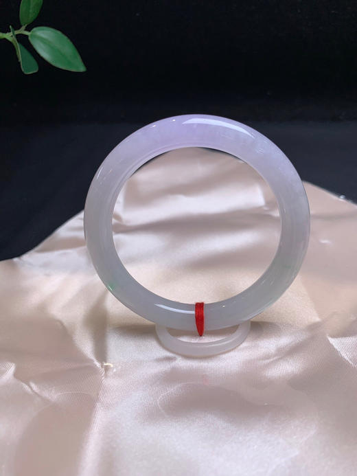 620055，52春彩细圆条，粉紫底飘二抹绿 整条清新秀气，仙仙的 商品图3