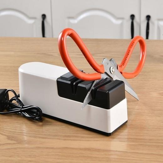 【货号02061】新款磨刀神器家用电动磨刀器快速磨刀石全自动快速便携小型磨刀机 商品图3