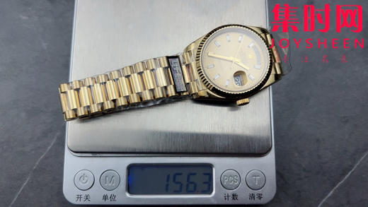 QF配重版 香槟金面 劳力士星期日历型系列 日志36mm 商品图8