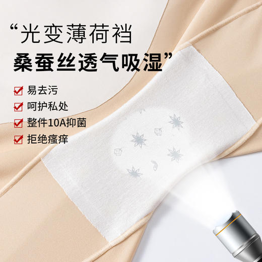 收腹安全裤！【超值2件装】收腹护腰提臀裤10A抑菌 塑型收腰内裤 商品图4