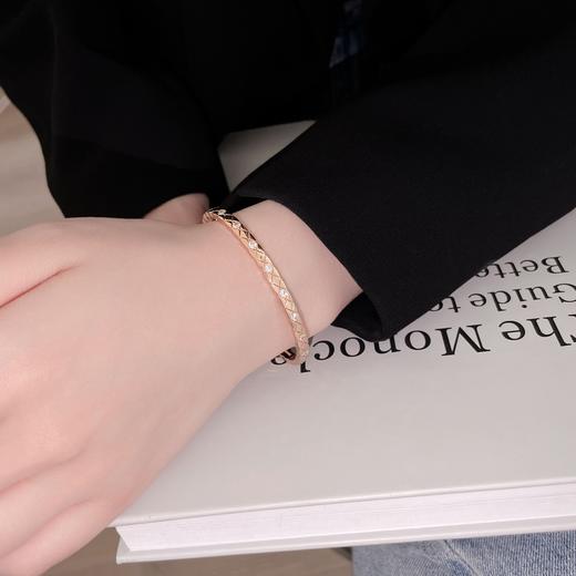 香奈儿 Coco Crush 菱格手镯半钻和无钻版（XTY） 商品图2