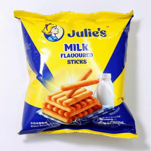 茱蒂丝（牛奶味）香脆条饼干80g 商品图0