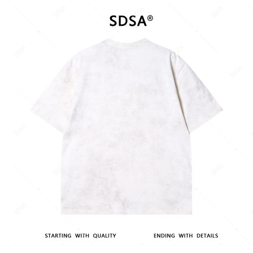 T3596夏季高级感新款男士痞帅立体字母拉链圆领短袖T恤百搭潮流上衣 商品图5