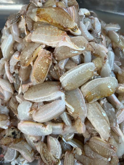 & 纯手工现敲的蟹脚肉🦀，鲜味十足！活冻 商品图2