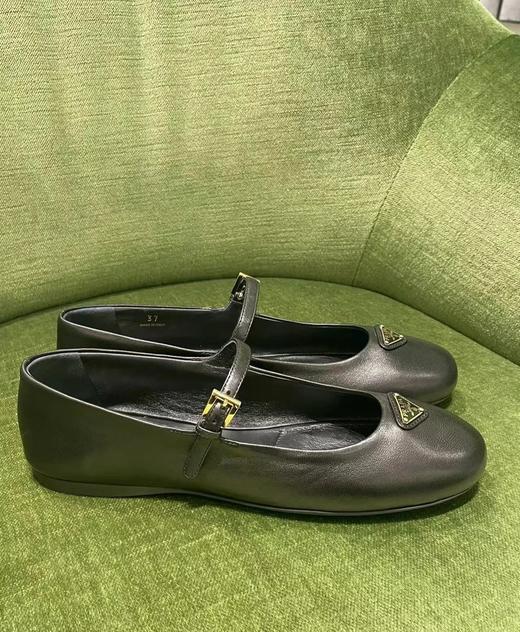 女款圓頭三角標芭蕾舞鞋P00 商品图1