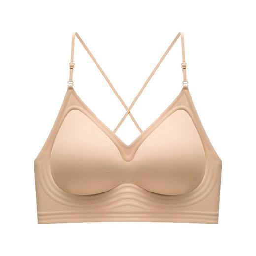 【今夏必入！全新软科技支撑🔥】3种穿法解锁美背自由！隐形无痕聚拢内衣，穿出自信露背女神✨u型美背内衣 2025夏季细肩带聚拢大露背隐形无痕挂脖防走光文胸 商品图4