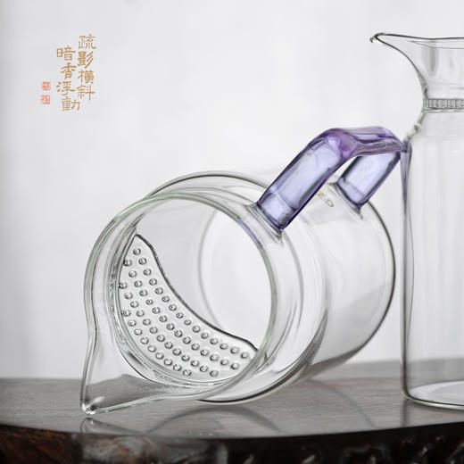 暗香疏影/北海煮茶器/高硼硅玻璃大号煮茶月牙过滤煮茶器700ml 商品图2