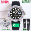劳力士 ROLEX 游艇名仕系列T型冰糖钻糖果钻，珠宝级镶嵌天然钻石工艺42mm 彩虹游艇 男士腕表 商品缩略图1