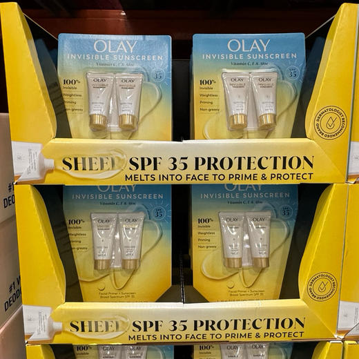 OLAY防晒轻盈妆前乳，特价360元/2支装🉐包税包邮到手了🔥融合维生素C、E与芦荟精华，在保护肌肤抵御紫外线伤害的同时，温和滋养，令肌肤维持健康光泽 商品图7