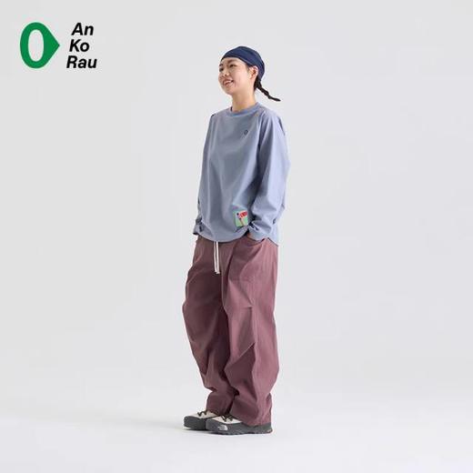 2楼素然防泼水薄尼龙宽松直筒裤吊牌价1750 商品图2