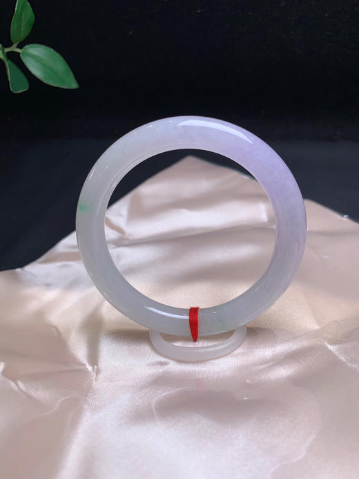 620055，52春彩细圆条，粉紫底飘二抹绿 整条清新秀气，仙仙的 商品图2