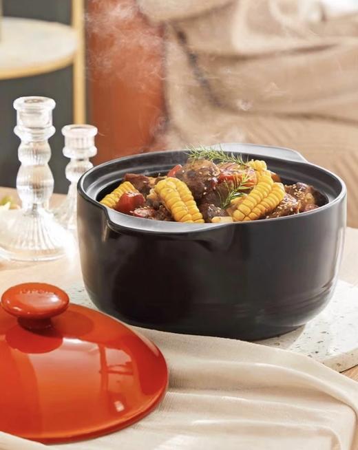 大牌代工厂同款砂锅只需59.9进口锂辉石材质锅内循环炖煮省时更省力导热快散热慢基地直邮锅 商品图4