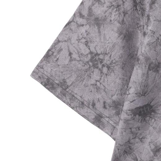 T3572夏季高级感新款男士潮牌扎染立体字母短袖T恤百搭痞帅圆领上衣 商品图4