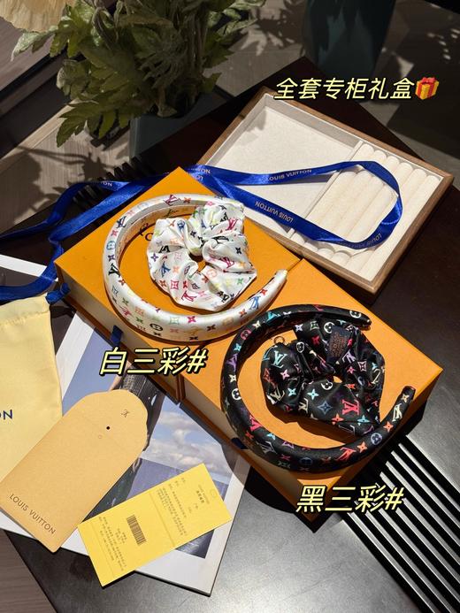 驴家女士发箍村上隆联名xTM三彩发绳25新款（EJ） 商品图0