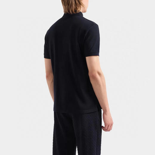 525-1 仅剩M亏清不退换 父爱如“衫”  EA纯圆正 商务休闲 男士翻领polo衫 新面料polo短袖 商品图7