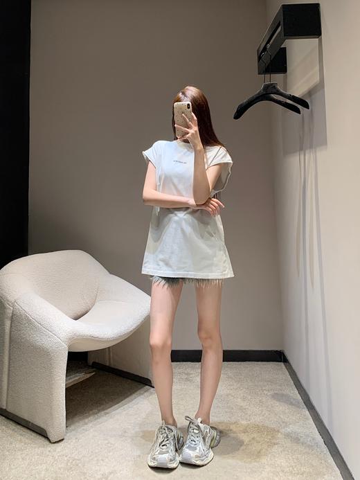 巴黎世家25Ss春夏新款 logo刺绣无袖背心（DQJ） 商品图3