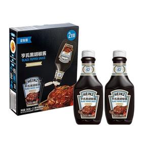【悦惠精选】亨氏黑胡椒酱360g*2