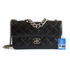 【95新】CHANEL香奈儿黑银油蜡皮孟买链条包单肩包180525AI03 现售价：15000 商品缩略图0