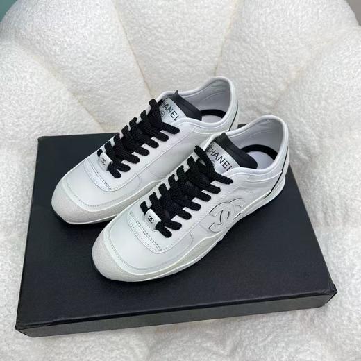 香奈儿25A最新款 熊猫配色 小白鞋 休闲 运动鞋 （HC） 商品图0