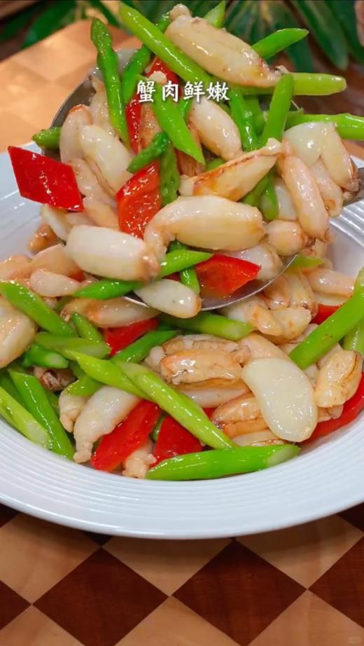 & 纯手工现敲的蟹脚肉🦀，鲜味十足！活冻 商品图7