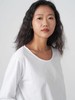 2楼素然环保棉轻薄针织布8分袖T恤吊牌价695 商品缩略图3