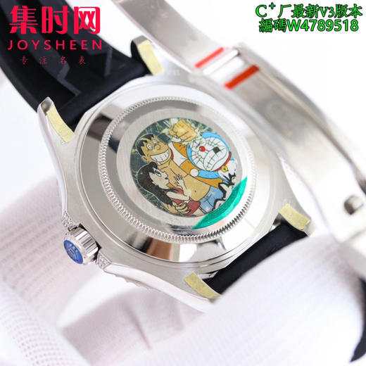 劳力士 ROLEX 游艇名仕系列T型冰糖钻糖果钻，珠宝级镶嵌天然钻石工艺42mm 彩虹游艇 男士腕表 商品图7