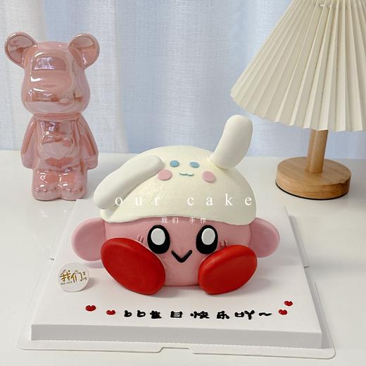 玉桂狗星之卡比结合卡通立体蛋糕-低糖处理无添加 商品图0