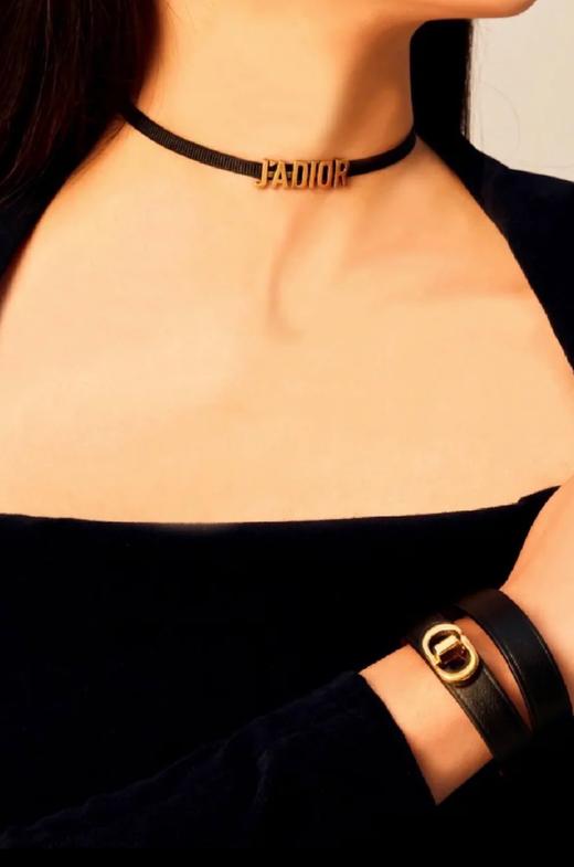 迪奥 复古jad!or织带choker现货秒发！（XJ） 商品图2