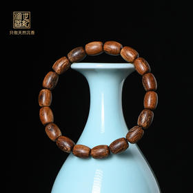 天然惠安沉香桶珠 沉水级 7.5mm*18颗 7.1克 SP11443