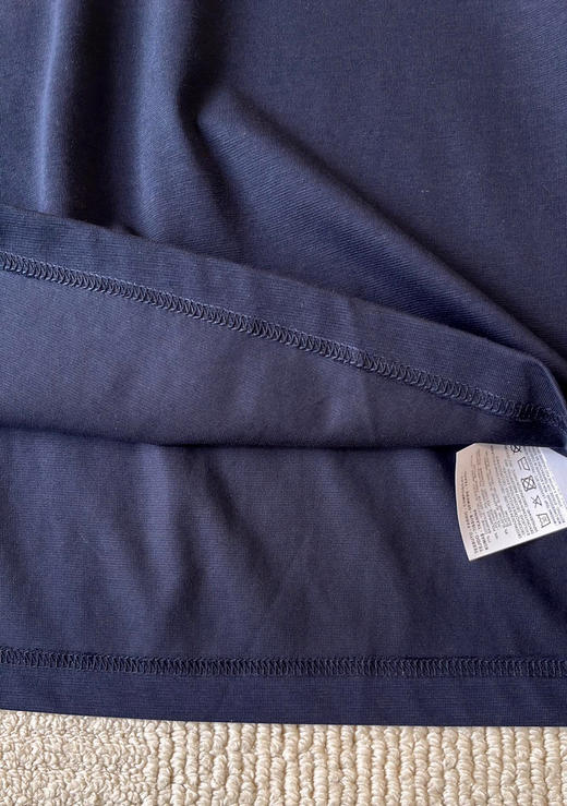 525-1 仅剩M亏清不退换 父爱如“衫”  EA纯圆正 商务休闲 男士翻领polo衫 新面料polo短袖 商品图12